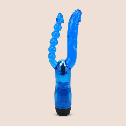 CalExotics Dual Penetrator Vibrator | dual beads & dildo