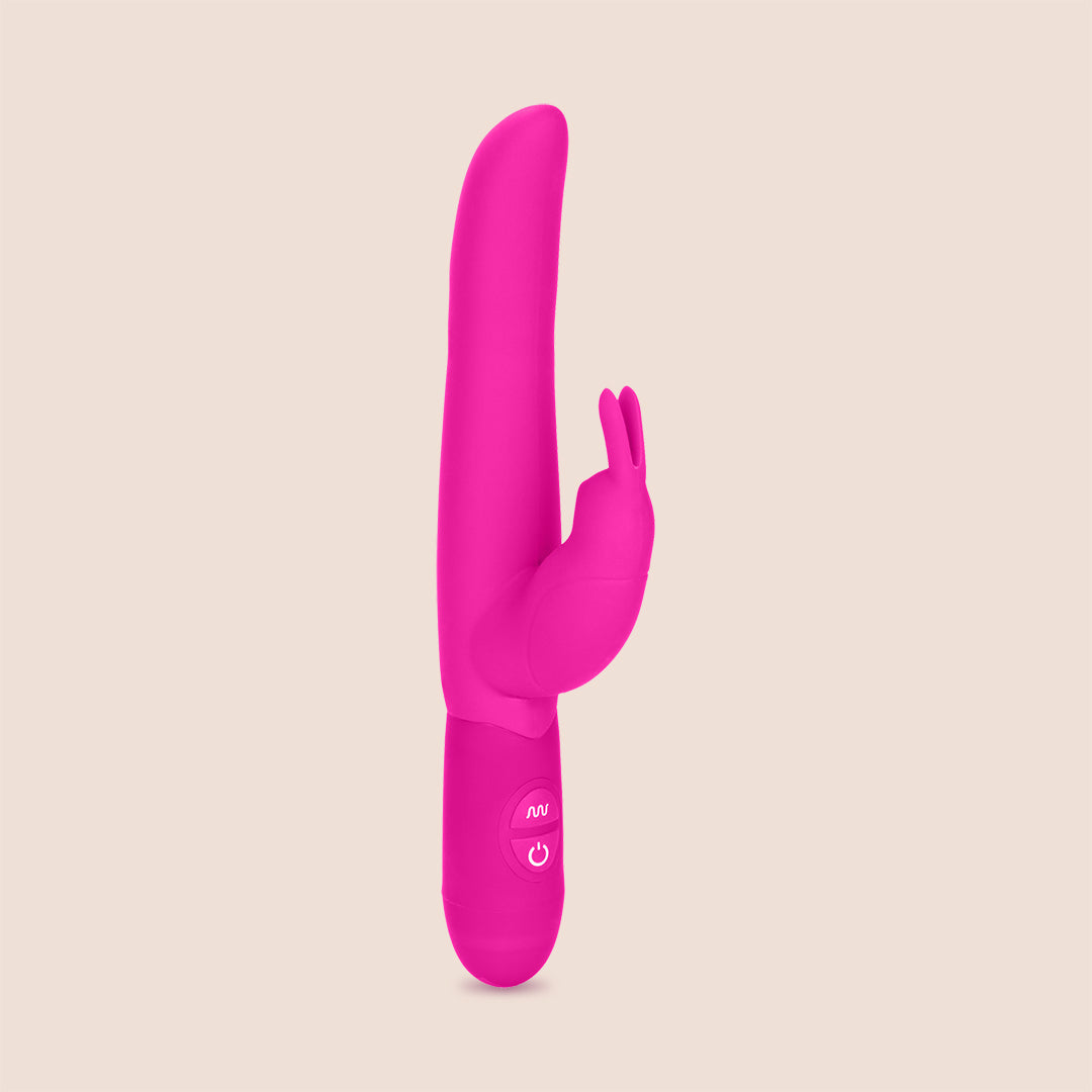 Posh Bounding Bunny® | slim silicone shaft