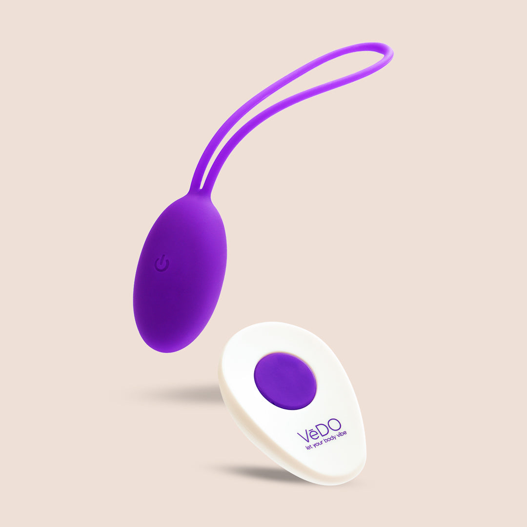 VeDO Peach Egg Vibe | extra quiet rechargeable egg vibrator