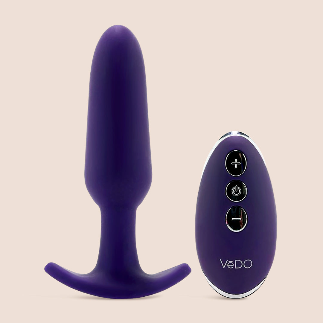 VeDO Bump Plus | rechargeable remote controlled anal vibrator