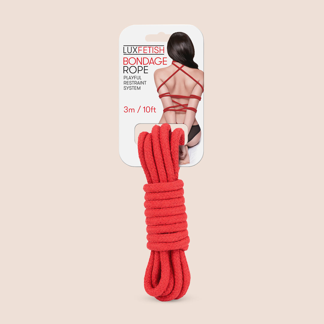 Lux Fetish Sexy Bondage Rope | 3m / 10ft silky rope