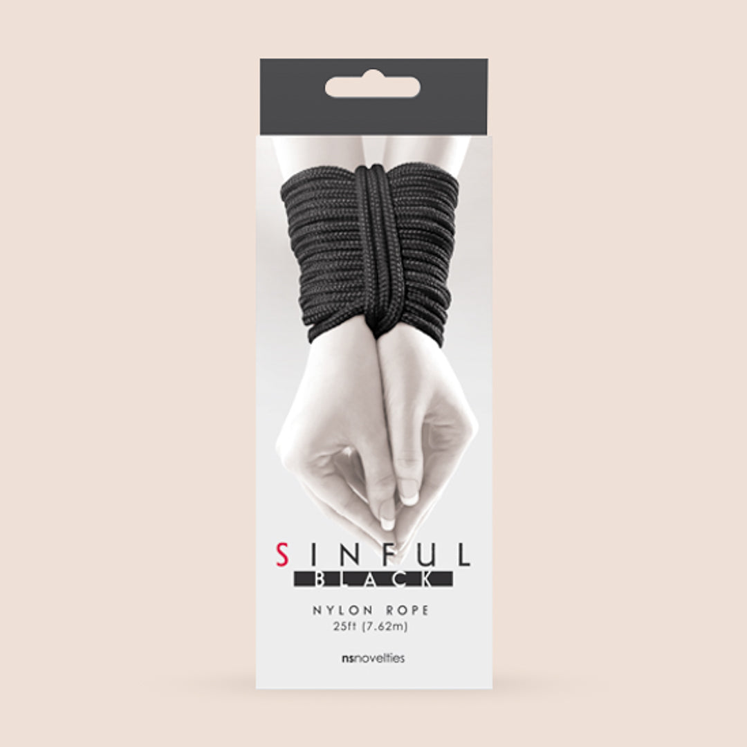 Sinful Nylon Rope | 25 feet bondage rope