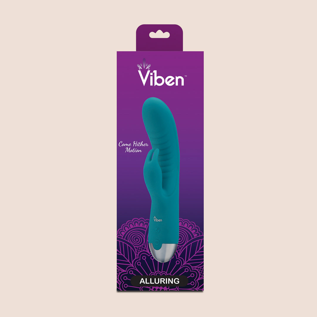 Viben Alluring Come Hither Rabbit Vibrator | waterproof and rechargeable