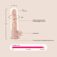 Dr. Skin Realistic C_ck | 7.75" long dildo with balls