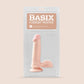 Basix 6" Dong with Suction Cup | flexible and firm dildo