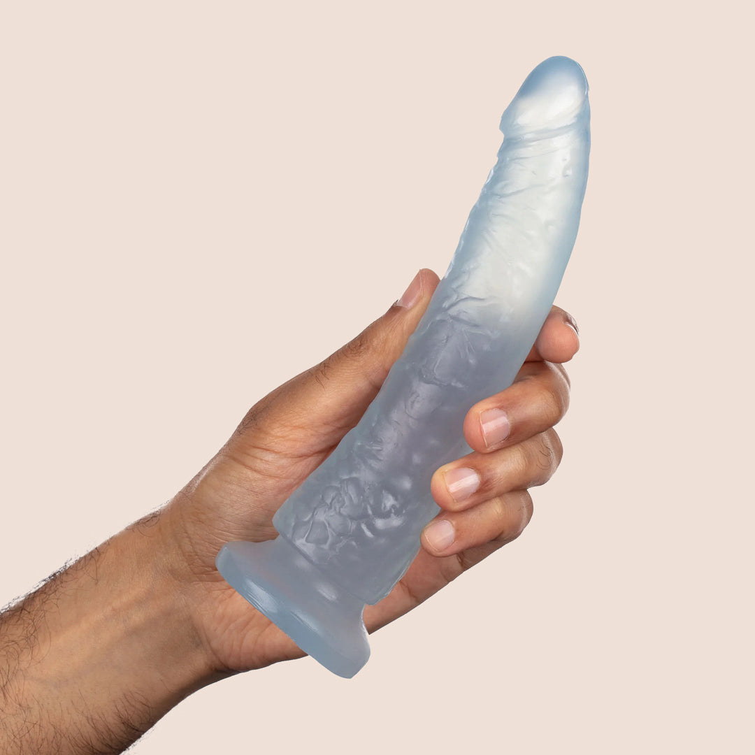 Basix Slim 7" | flexible and firm dildo