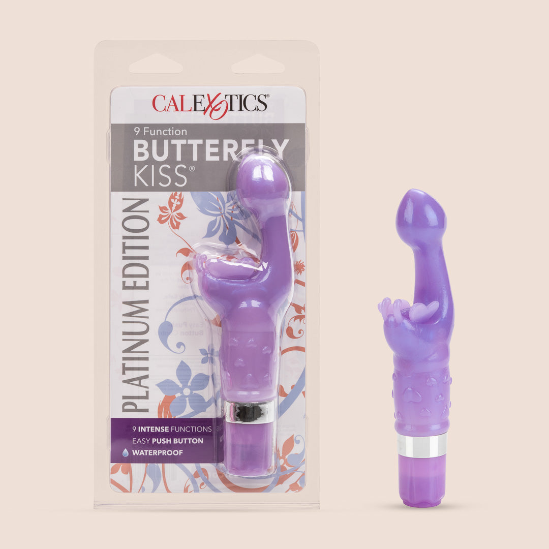 Butterfly Kiss® 9-function Platinum Edition | 9 vibration, pulsation & escalation settings