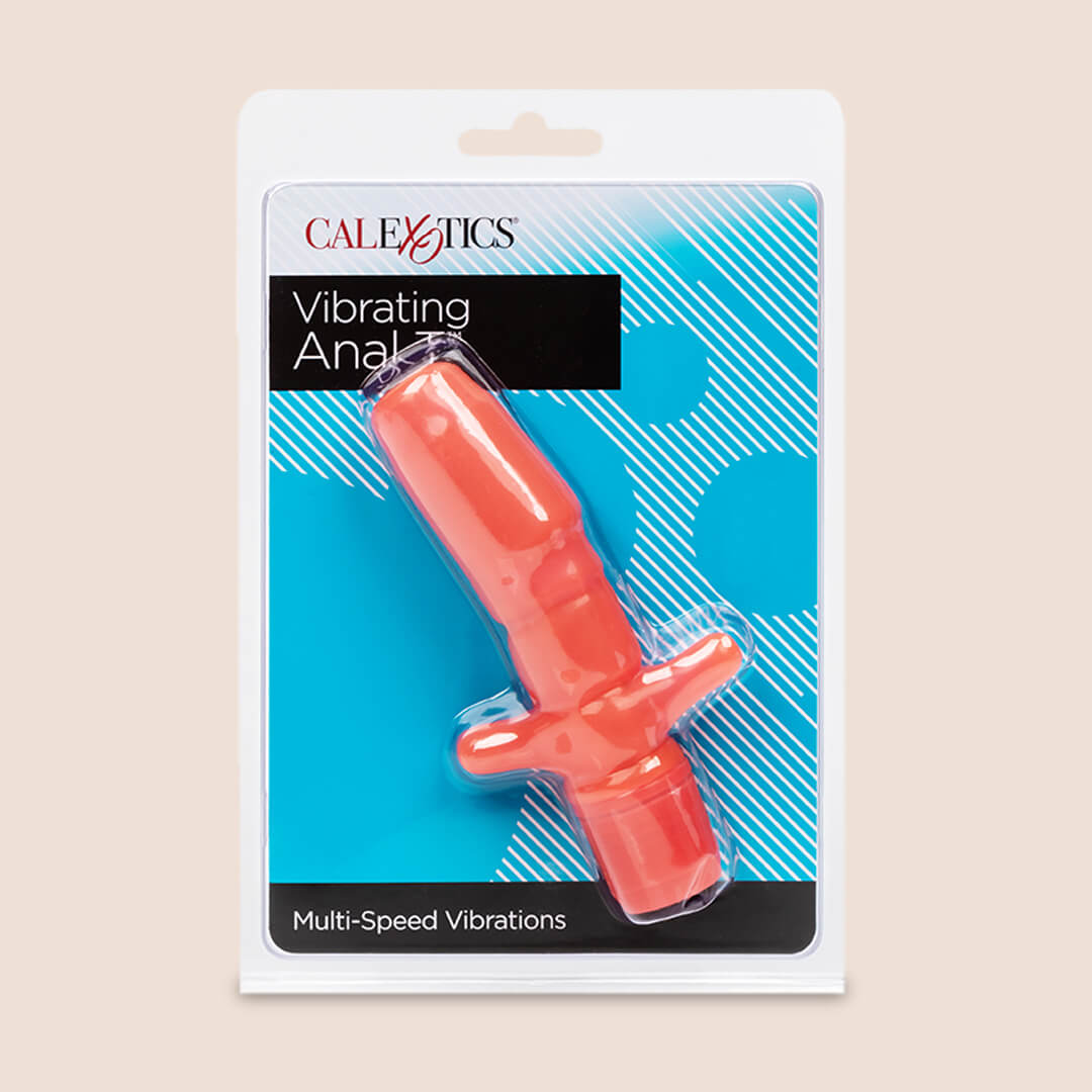 CalExotics Vibrating Anal T | vibrating anal plug