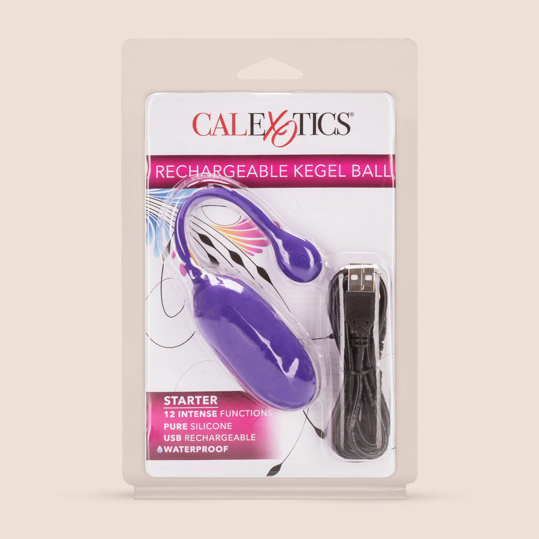 CalExotics Rechargeable Kegel Ball Starter | silicone