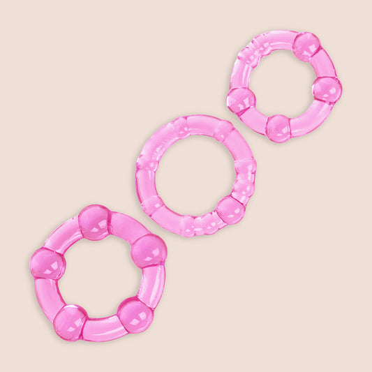 CalExotics Silicone Island | penis ring set