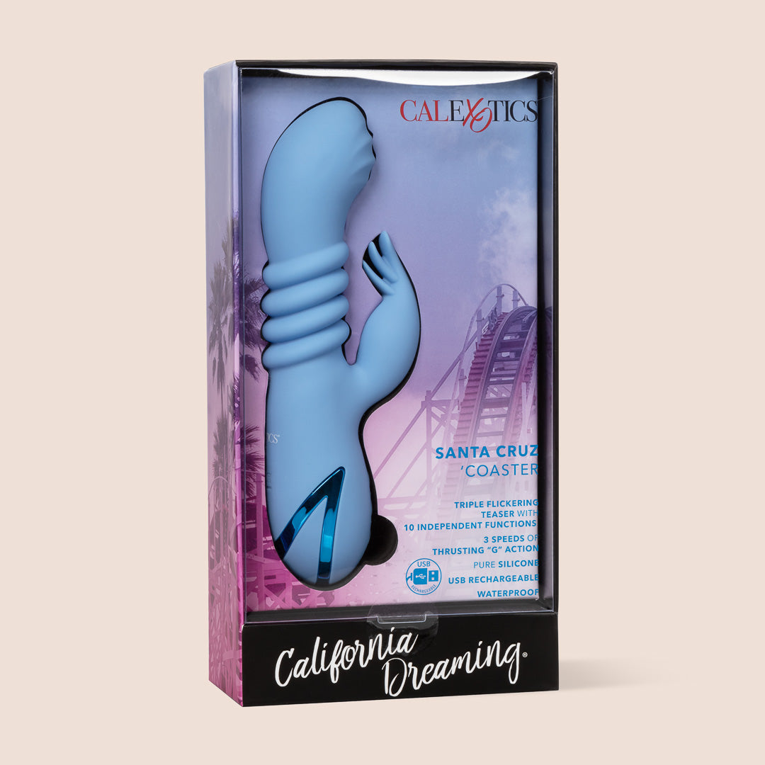 California Dreaming® Santa Cruz 'Coaster | thrusting rabbit vibrator