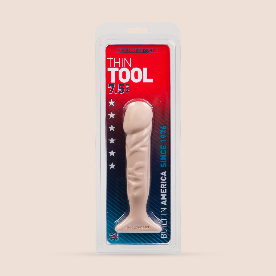 Classic Thin Tool | 7.5" realistic anal dildo