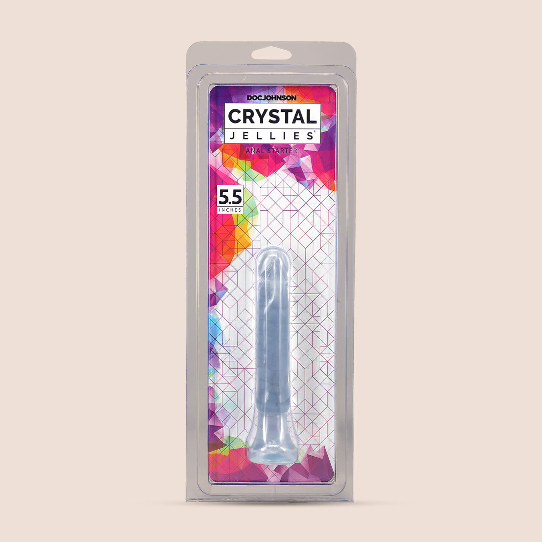 Crystal Jellies® 5.5" Anal Starter | soft flexible dildo