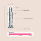 Crystal Jellies® 5.5" Anal Starter | soft flexible dildo