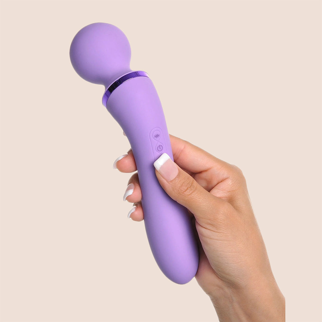 Fantasy for Her Duo Wand Massage-Her | vibrating head & handle