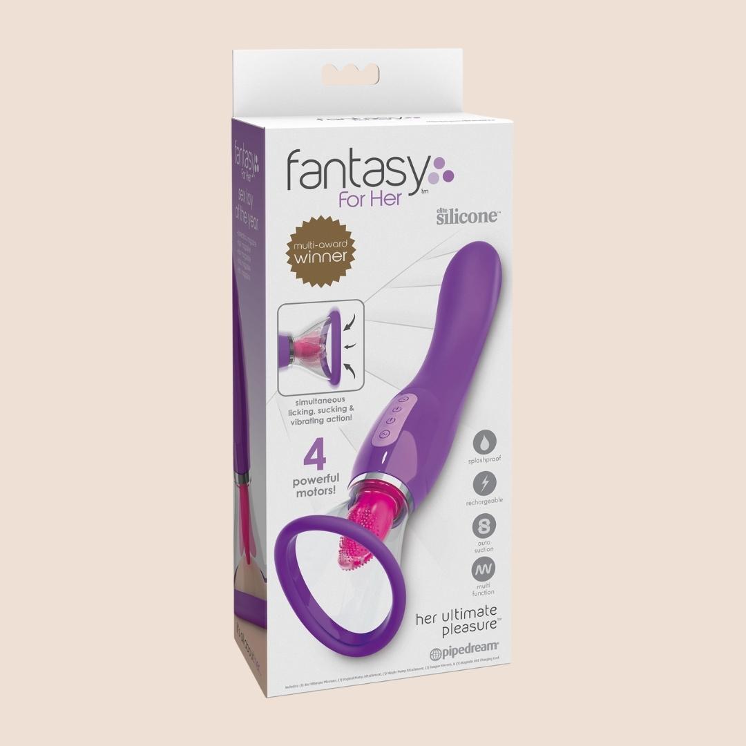 Fantasy for Her Ultimate Pleasure | tongue stimulation, vibration, and suction