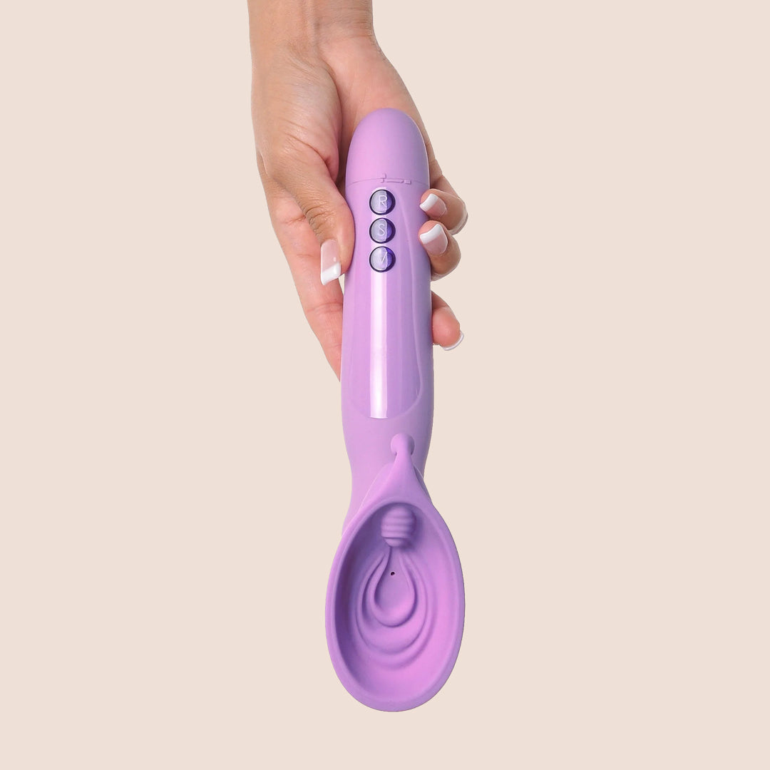 Fantasy For Her Vibrating Roto Suck-Her | silicone, suction & vibration