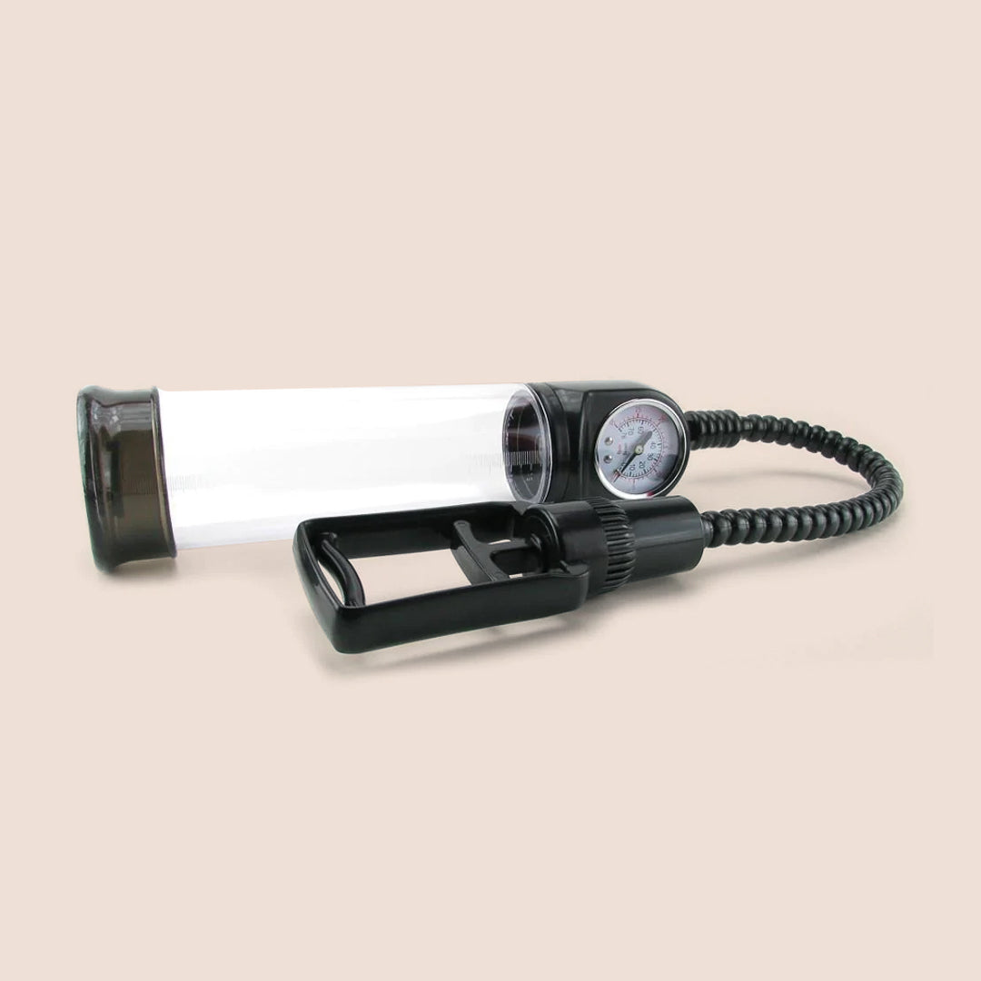 Optimum Series® Master Gauge™ Penis Pump | with easy-to-read pressure gauge