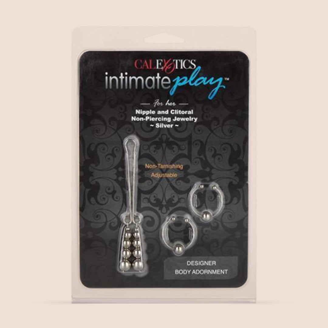 Nipple and Clitorial Silver Jewelry | non-piercing body jewelry