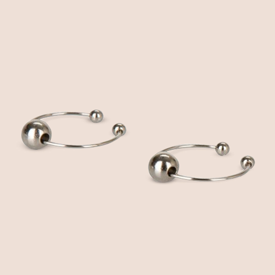 Nipple and Clitorial Silver Jewelry | non-piercing body jewelry