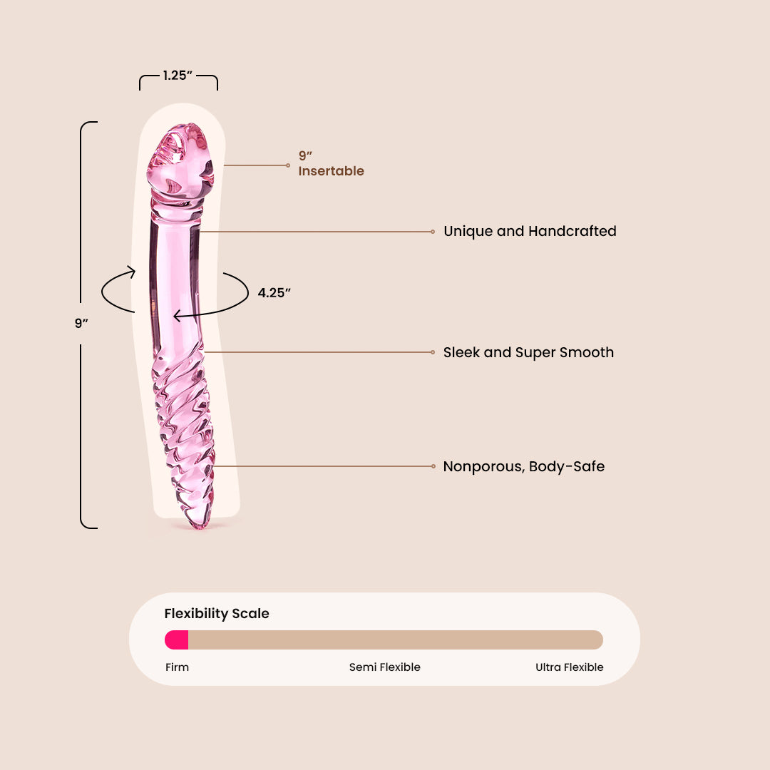 Icicles No. 57 | glass dildo