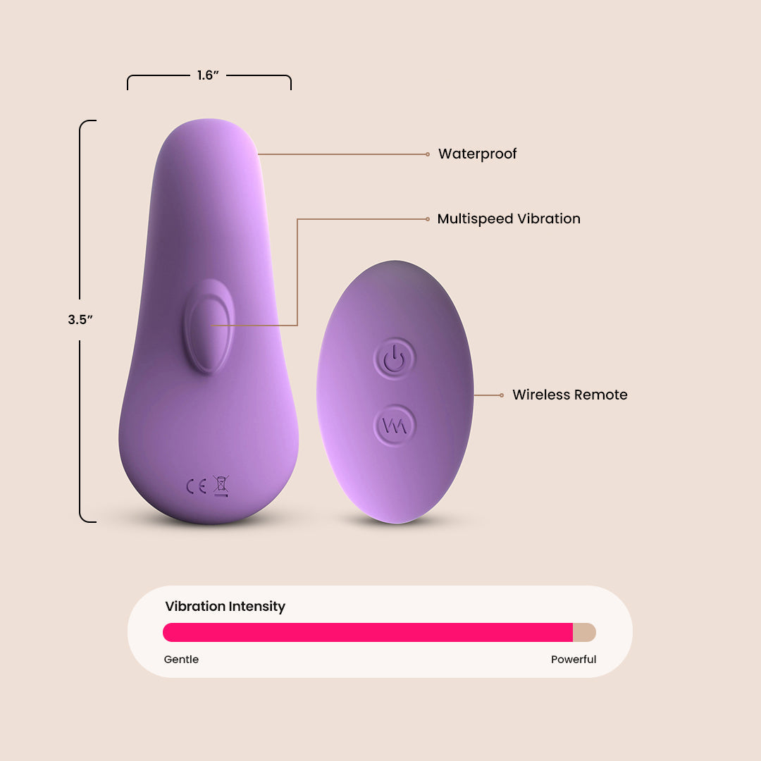 Fantasy For Her Remote Silicone Please-Her | rechargeable