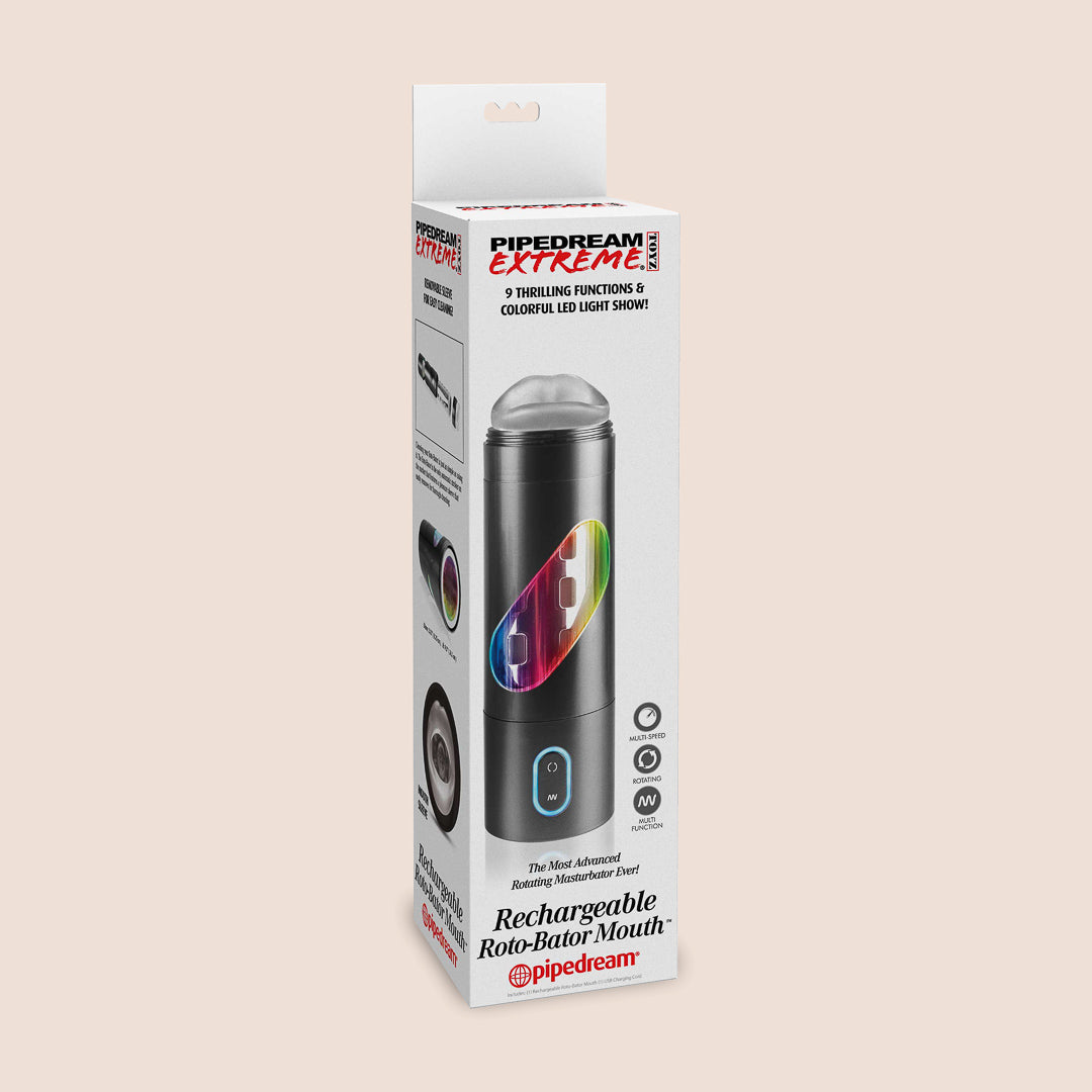 PDX Extreme Rechargeable Roto-Bator Mouth | rotating & thrusting