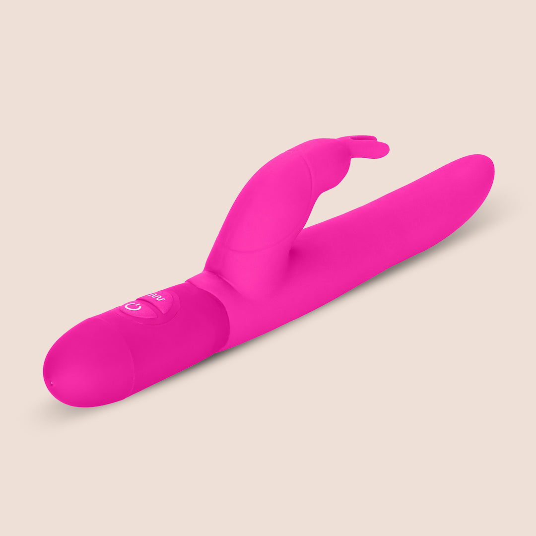 Posh Bounding Bunny® | slim silicone shaft