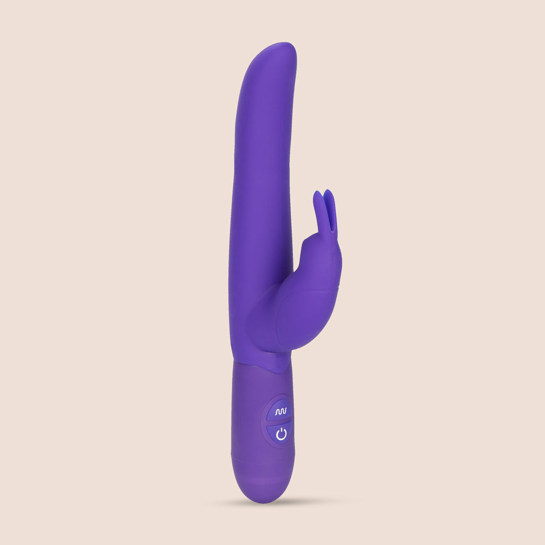 Posh Bounding Bunny® | slim silicone shaft