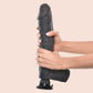 Real Feel Deluxe No. 12 | 12" vibrating dildo with suction cup base