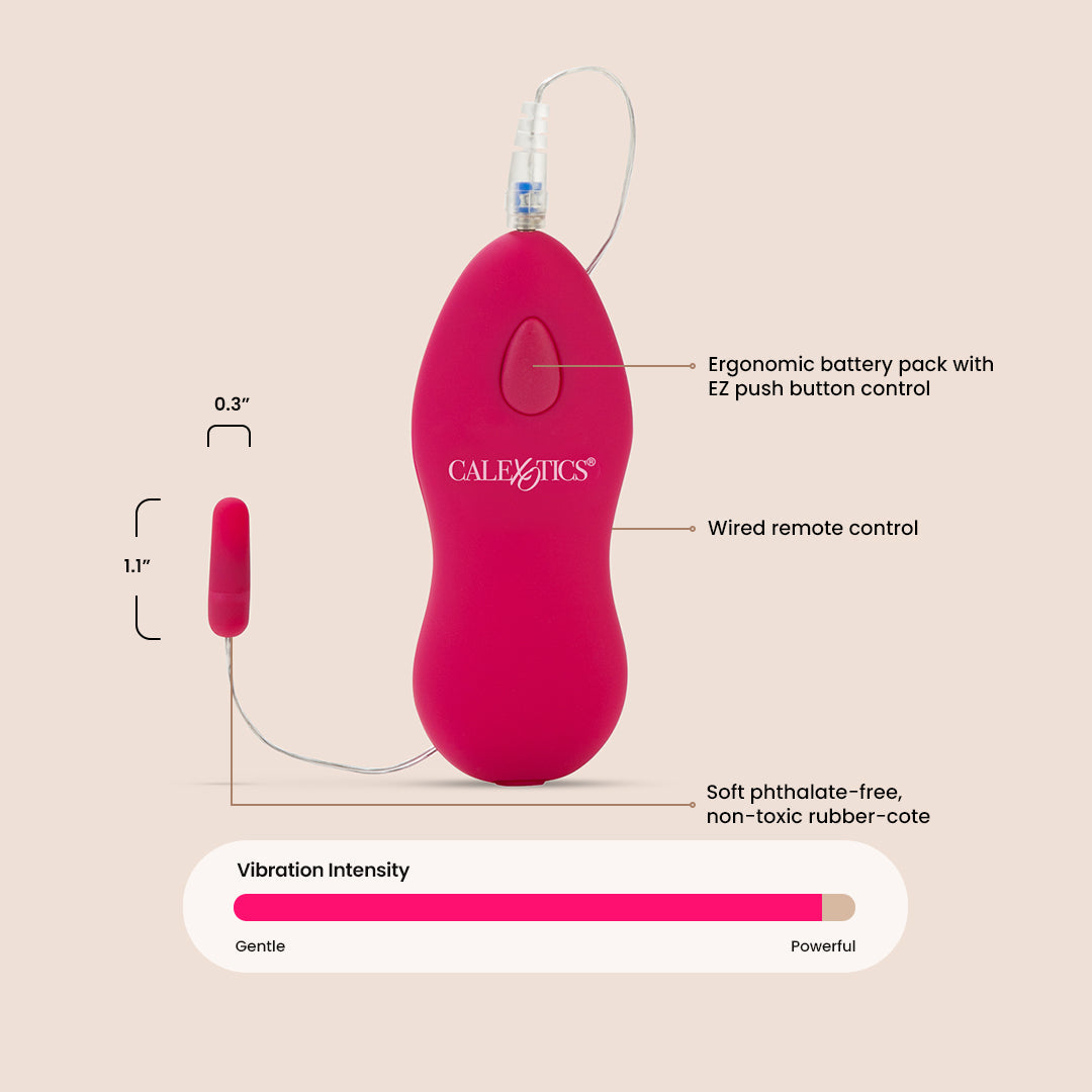 CalExotics Whisper Micro Bullet™ | discreet & remote controlled