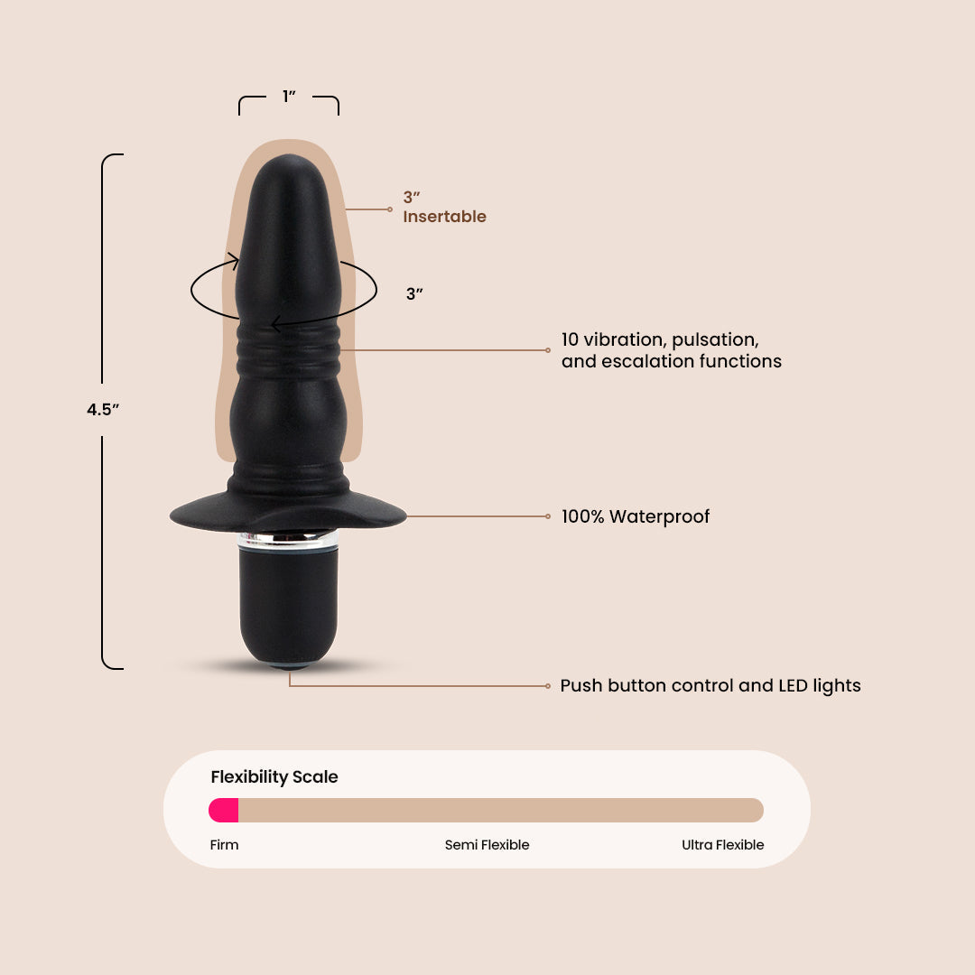 Booty Call Booty Buzz | vibrating butt plug