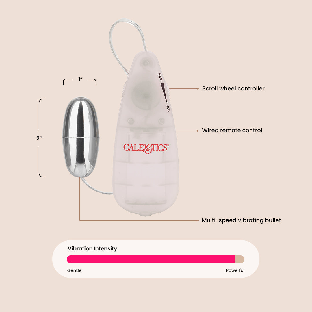 CalExotics Slim Teardrop Bullet™ | remote controlled egg vibe