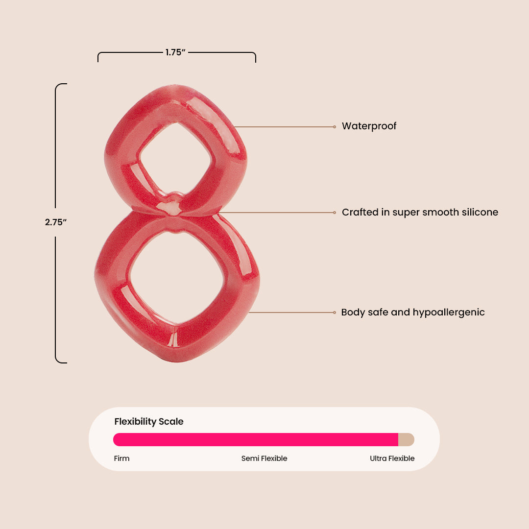 Crazy 8 Enhancer Double C Ring