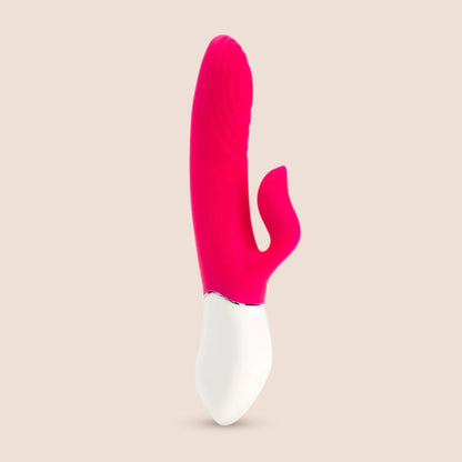 SIMPLI Thrusting Rabbit 09 | dual motors vibrating, thrusting & silicone body