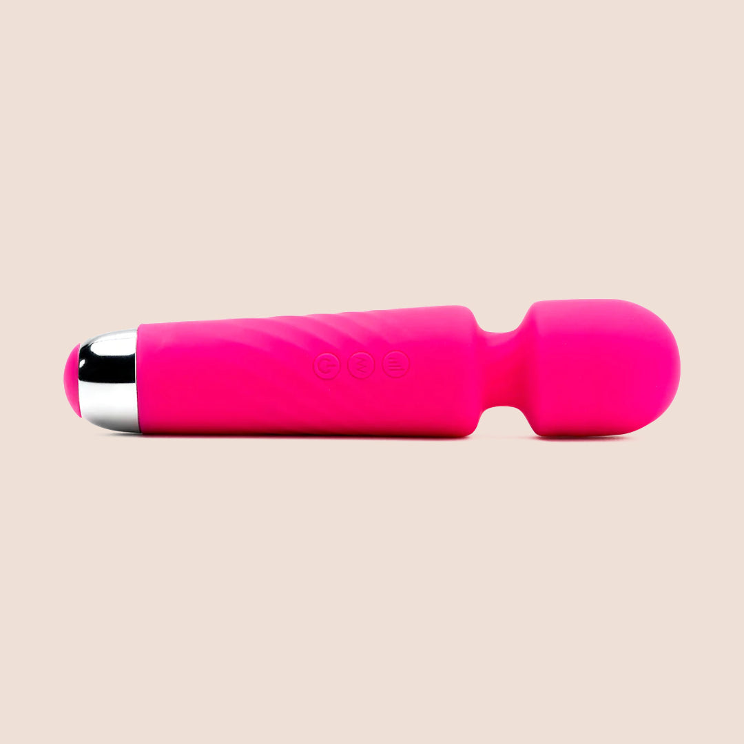 SIMPLI Vibrating Wand 03 | compact size silicone body massager