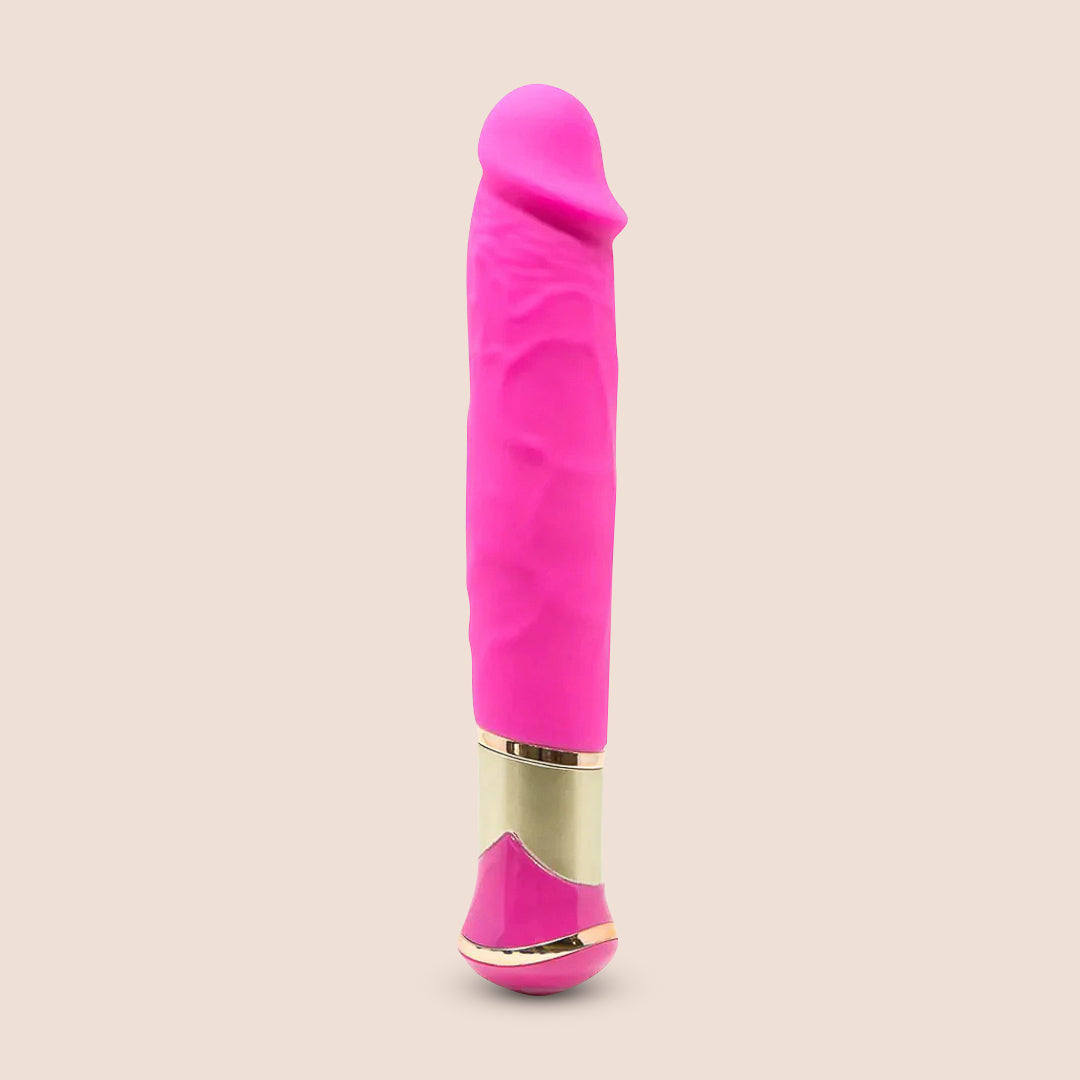 SIMPLI Dildo Vibrating & Rotating 03 | realistic silicone vibe