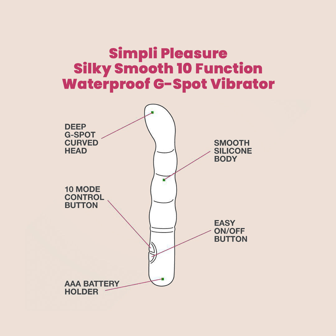 SIMPLI G-Spot 01 | precision tip & rippled shaft