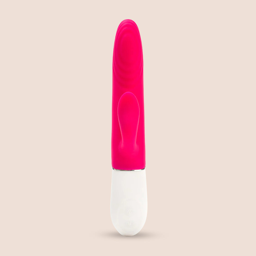 SIMPLI Thrusting Rabbit 09 | dual motors vibrating, thrusting & silicone body