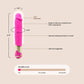 SIMPLI Dildo Vibrating & Rotating 03 | realistic silicone vibe