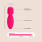 SIMPLI Vibrating Wand 04 | mini full silicone massager