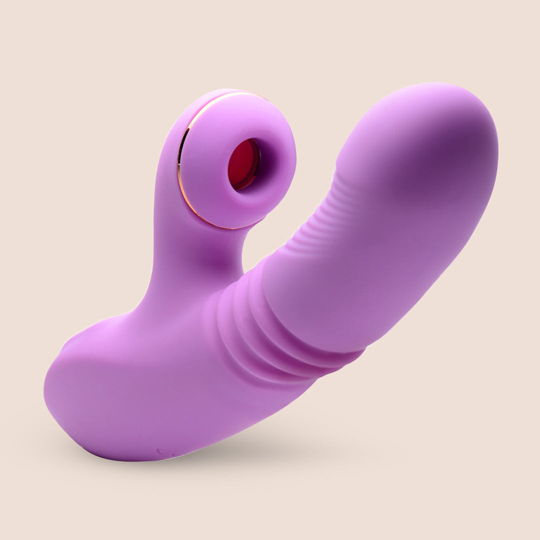 Shegasm Thrusting Suction Rabbit | luxury rabbit-style vibrator