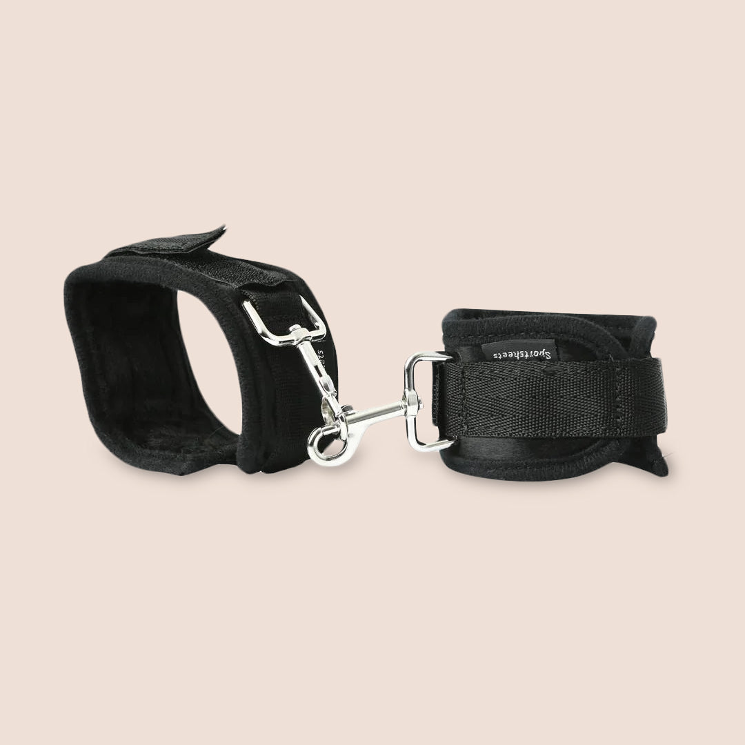 Sportsheets Expandable Spreader Bar & Cuff Set | removable restraints