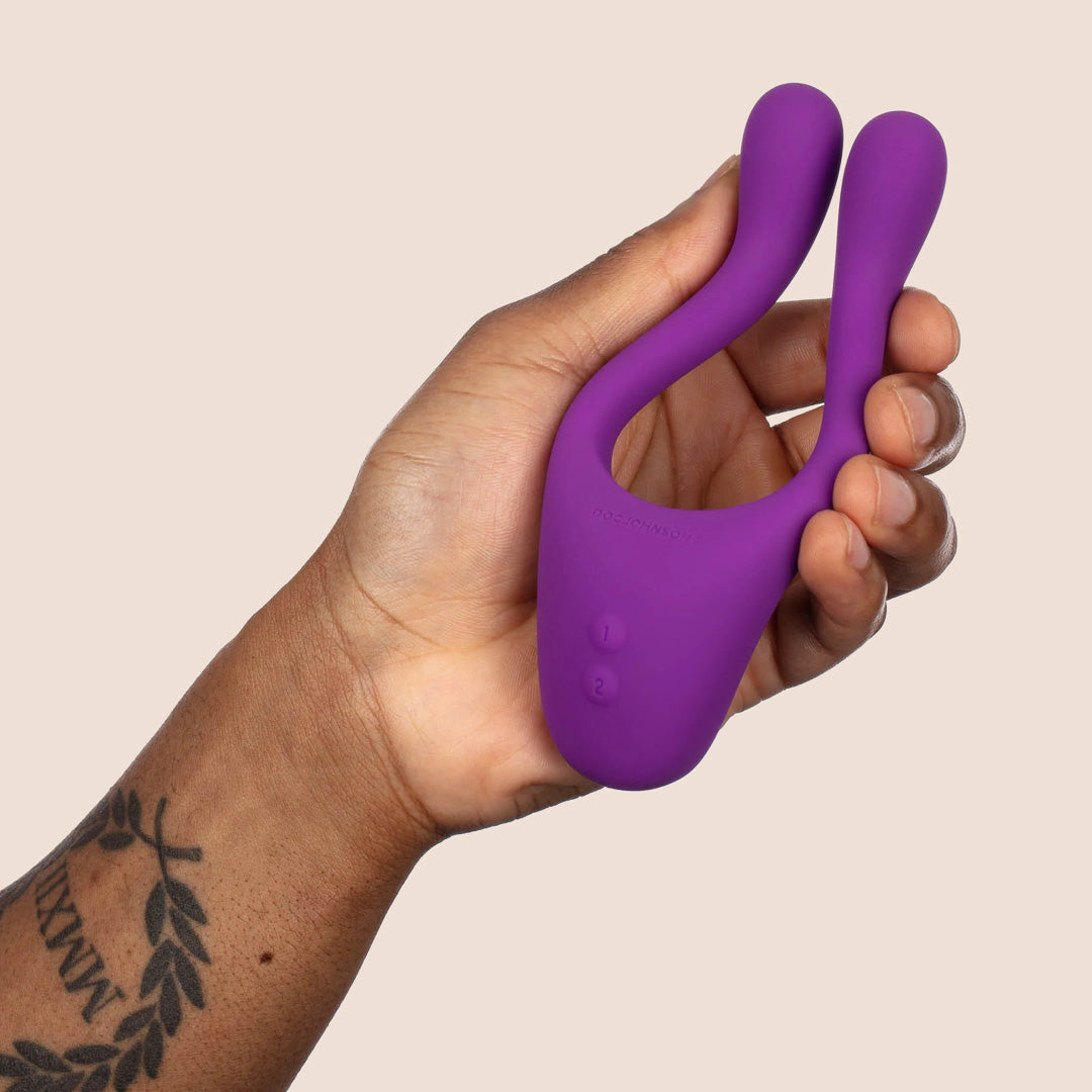 TRYST™ Multi Erogenous Zone Massager | versatile vibrator, solo or partner