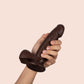 The D™ Perfect D - 7 Inch with Balls - ULTRASKYN | dual density ultra realistic dildo