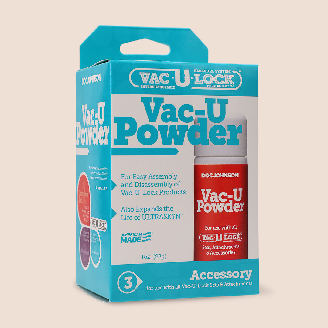 Vac-U Powder Lubricant | talc-free powder