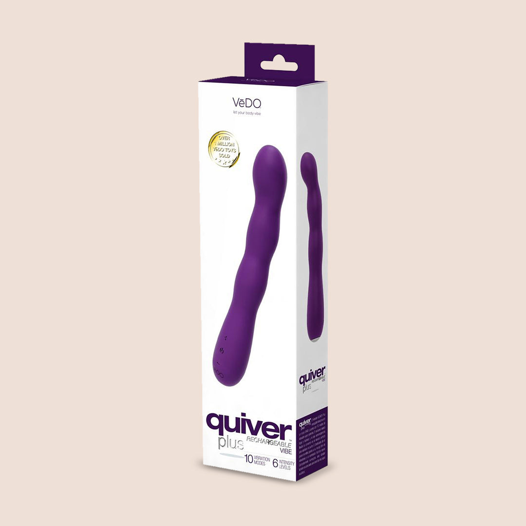 VeDO Quiver Plus | rechargeable g-spot vibrator