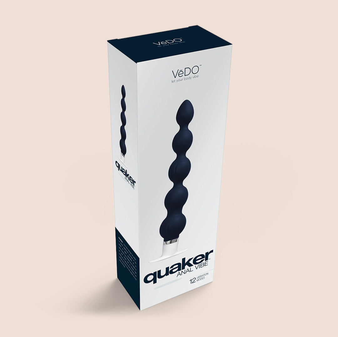 VeDO Quaker Anal Vibrator | vibrating beads