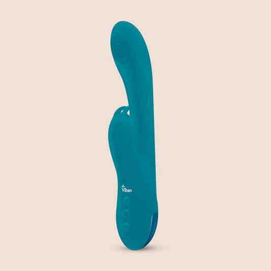 Viben Razzle Rechargeable Thumping Rabbit Vibrator | waterproof and rechargeable