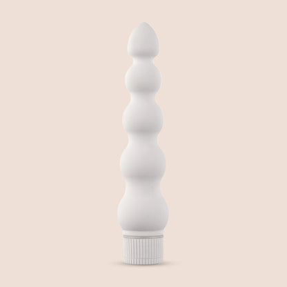 White Nights | 7" ribbed waterproof vibrator